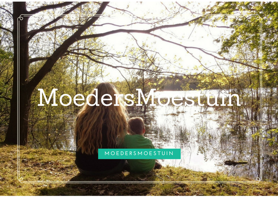 moeders moestuin kinderen moestuinieren