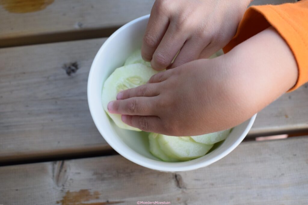 Komkommer gezond snoepen