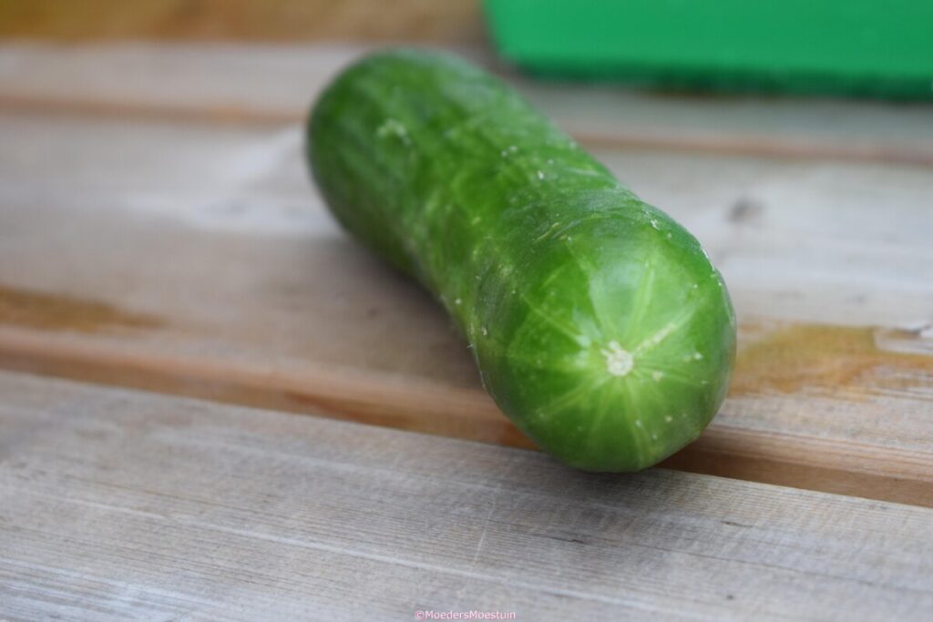 Komkommer gezond snoepen