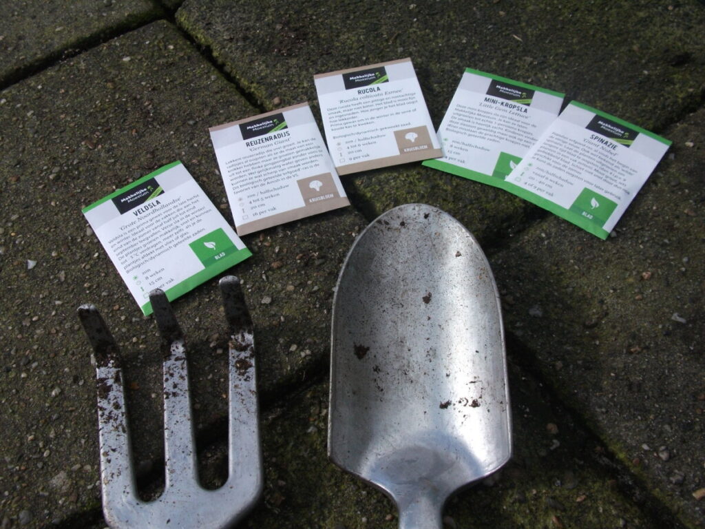 Makkelijke moestuin zaden