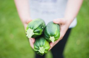 moestuin courgette