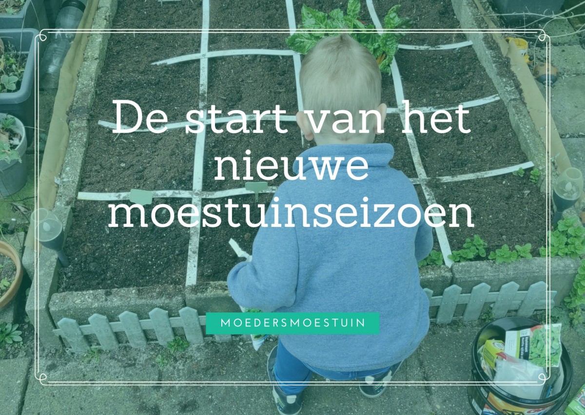 Start nieuwe moestuinseizoen