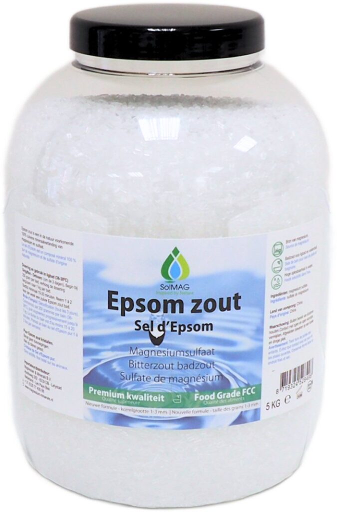 Epsom zout moestuin gebruiken