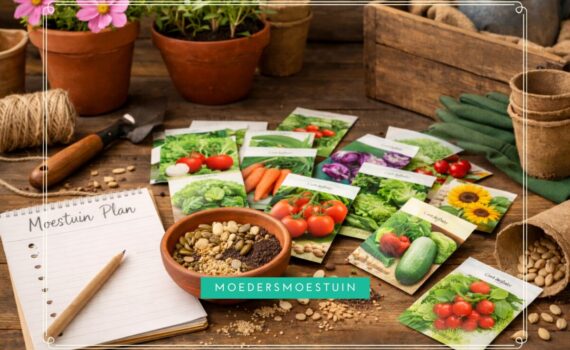 Zaden uitzoeken moestuin